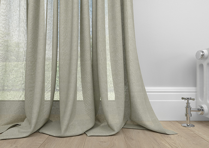 Pescara Voile, Oat - Made to Measure Curtains - Image 6